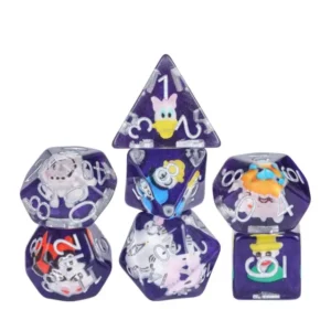 Animated Family RPG Resininiai Kauliukai