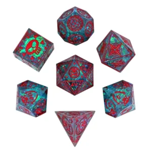 Soul Pirate Sharp Edge Resininiai RPG Kauliukai