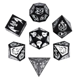 Blackscale RPG Resininiai Kauliukai
