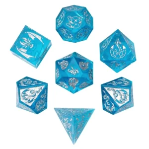 Frostscale RPG Resininiai Kauliukai