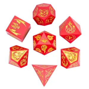 Emberscale RPG Resininiai Kauliukai