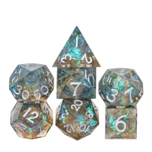 Nebula Prism RPG Resininiai Kauliukai