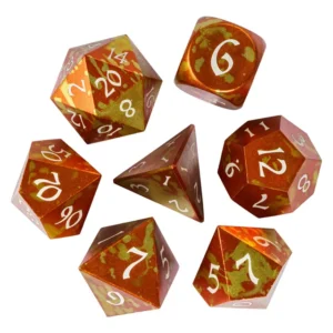 Sunfire Alloy Anodized RPG Aliumininiai Kauliukai