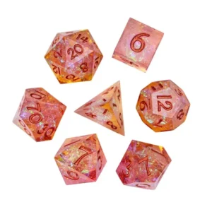 Sunset Prism RPG Resininiai Kauliukai