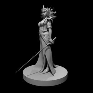 Baelnorn Lich Female RPG 3D Miniatūra