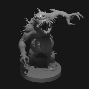 Blood Zombie RPG 3D Miniatūra