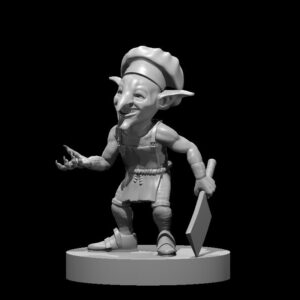 Chief Goblin RPG 3D Miniatūra