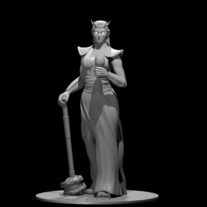 Cloud Giant Female 2 RPG 3D Miniatūra