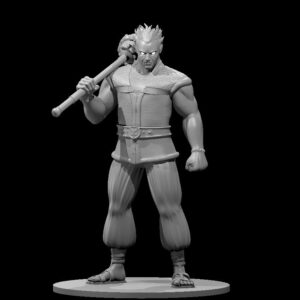 Cloud Giant Male RPG 3D Miniatūra