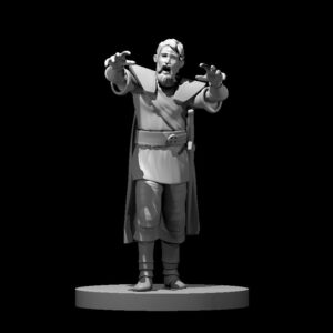 Ghost Male RPG 3D Miniatūra