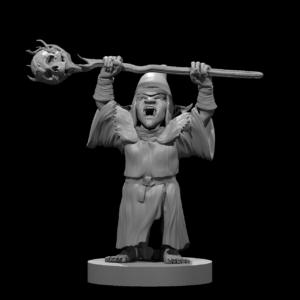 Goblin Hexer RPG 3D Miniatūra