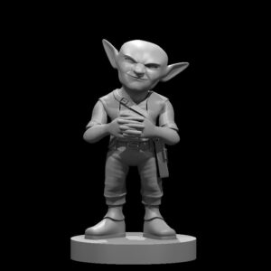 Goblin Merchant RPG 3D Miniatūra