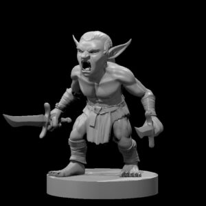 Goblin Minion 2 RPG 3D Miniatūra