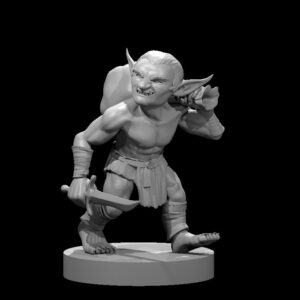 Goblin Minion RPG 3D Miniatūra