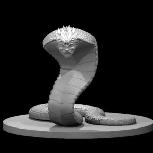 Guardian Naga 2 RPG 3D Miniatūra