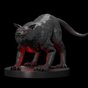 Hell Hound 2 RPG 3D Miniatūra