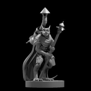 Kobold Alchemist RPG 3D Miniatūra