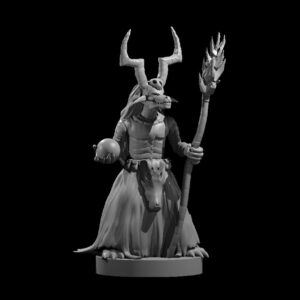 Kobold Chieftain RPG 3D Miniatūra