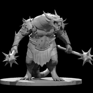 Kobold Heavy RPG 3D Miniatūra