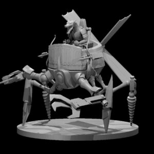 Kobold Mech RPG 3D Miniatūra