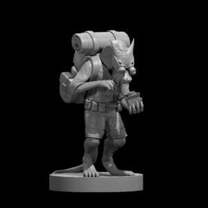 Kobold Trapsmith RPG 3D Miniatūra