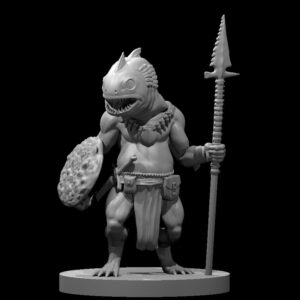 Kuo-toa RPG 3D Miniatūra