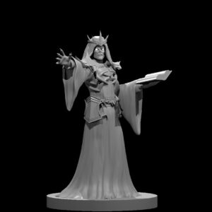 Lich Male 3 RPG 3D Miniatūra