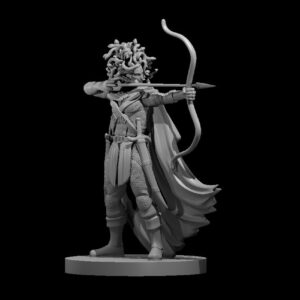Medusa Archer RPG 3D Miniatūra