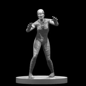 Mummy Female RPG 3D Miniatūra