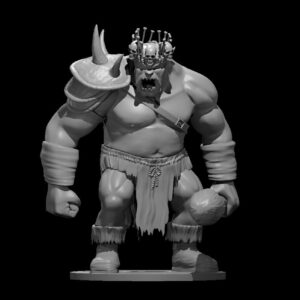 Ogre Chieftain RPG 3D Miniatūra