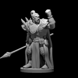Orc Eye of Gruumsh RPG 3D Miniatūra