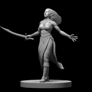 Red Hag RPG 3D Miniatūra