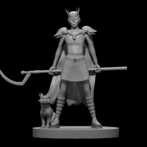 Sabrinax the Teenage Lich RPG 3D Miniatūra