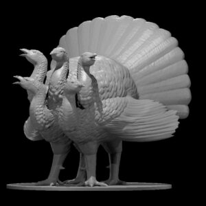 Turkey Hydra RPG 3D Miniatūra