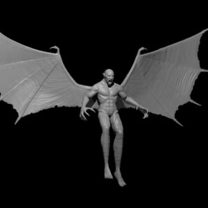 Vampire Lord Final Form RPG 3D Miniatūra