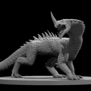 Venom Drake RPG 3D Miniatūra