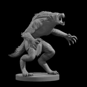 Were Honey Badger RPG 3D Miniatūra
