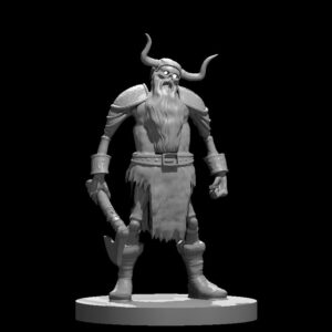Winter Wight RPG 3D Miniatūra