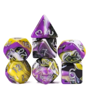 Toxic Bloom Dice RPG Akriliniai Kauliukai