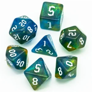 Forest Spark Dice RPG Akriliniai Kauliukai