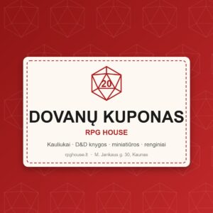 RPG House dovanų kuponas